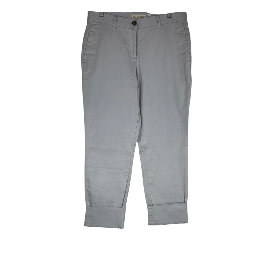 Wildfang Light Gray Chino Pants